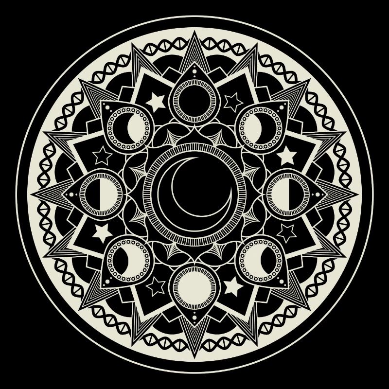 Pale Moon Mandala