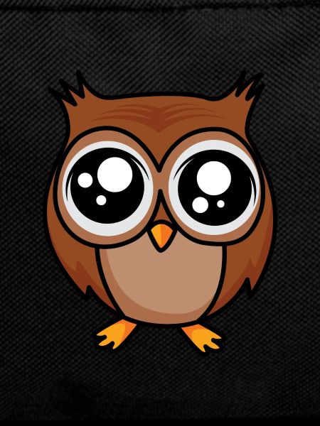 Cute owl with BIG eyes