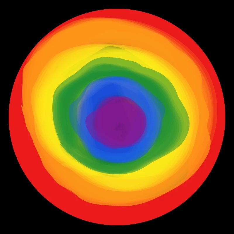 Evil Eye? No, Rainbow Eye ;)