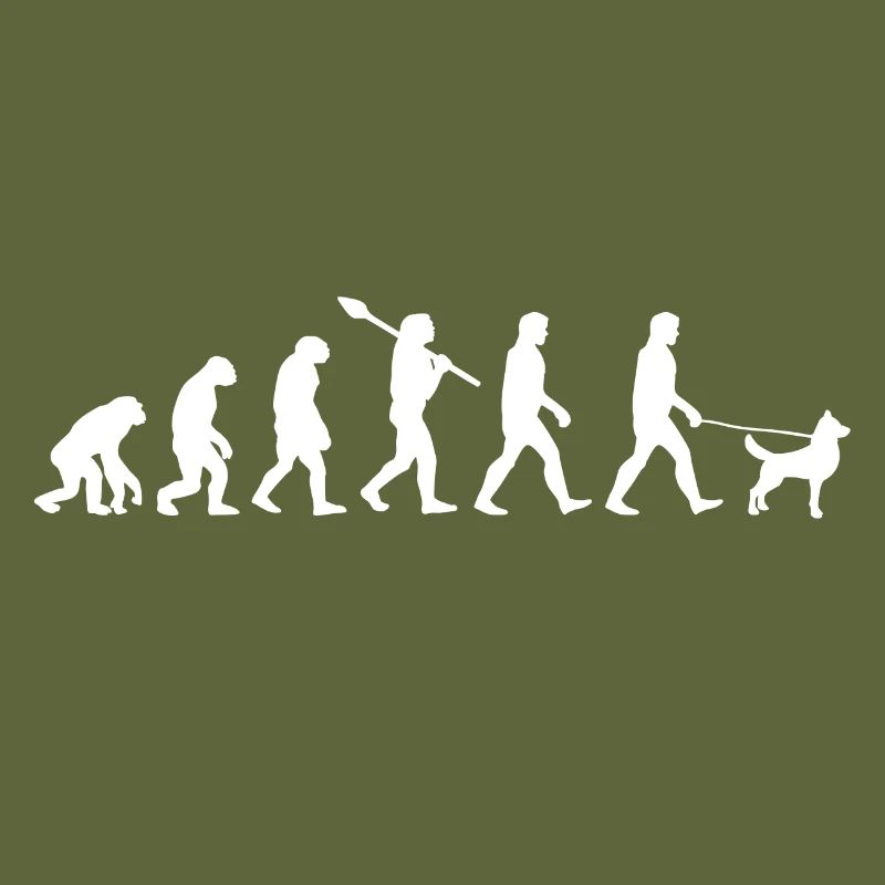 Evolution Hund Hündchen Geschenk