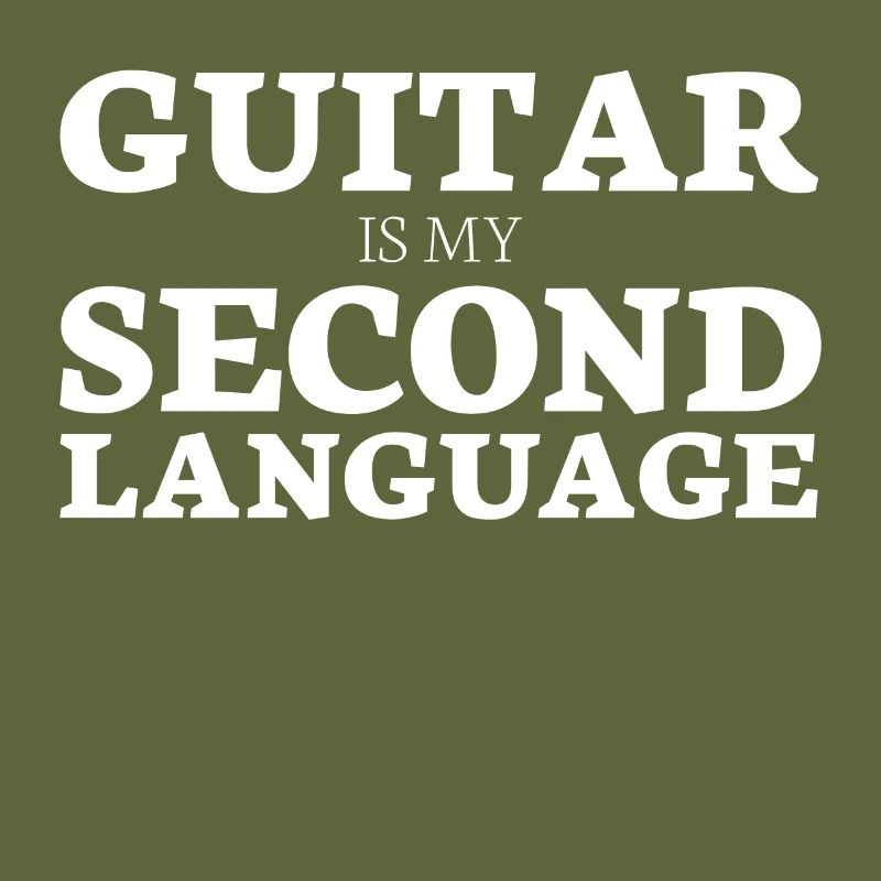 Guitar is my second language