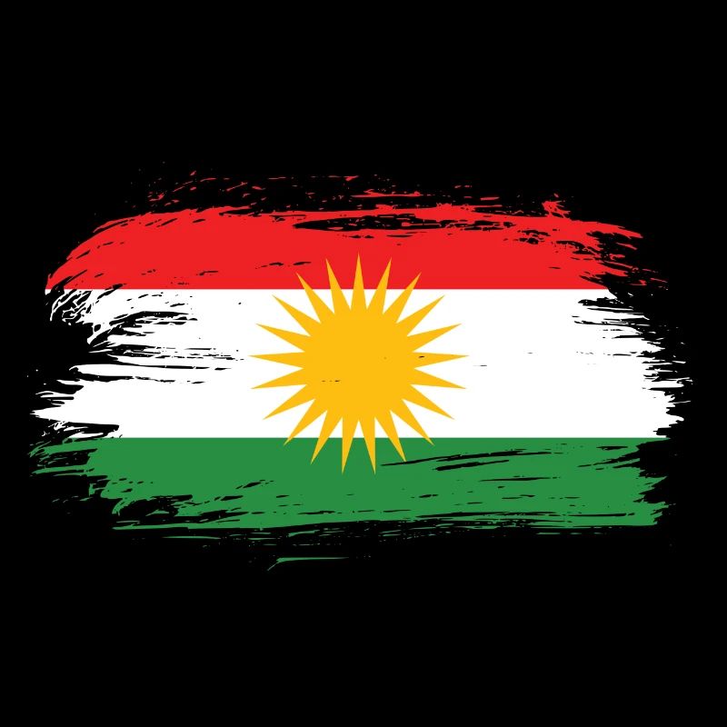 Kurdistan Flagge