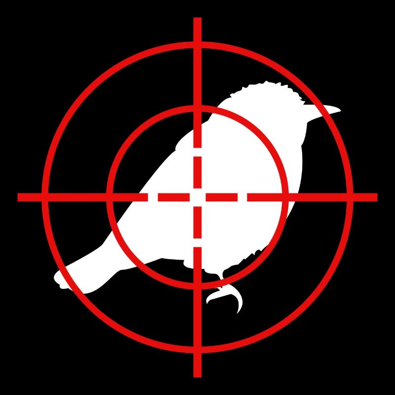 Morning grouch bird visor late riser sleeping