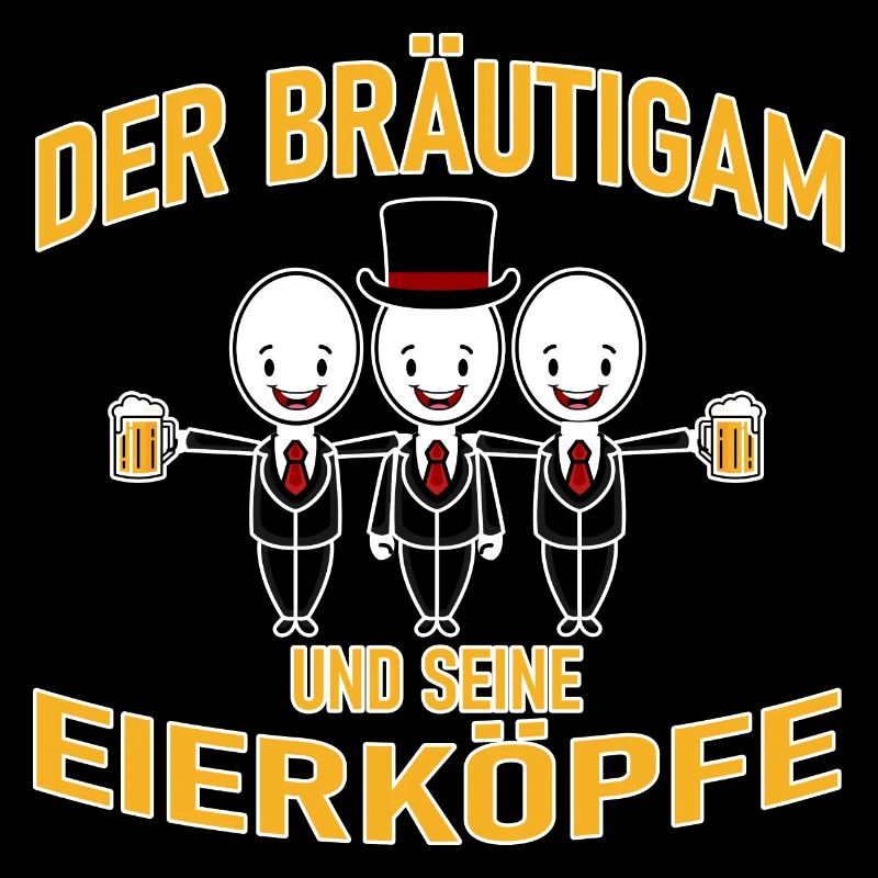 Der Bräutigam und seine Eierköpfe