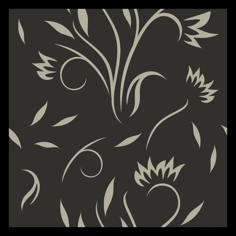 Beautiful dark ornamental pattern