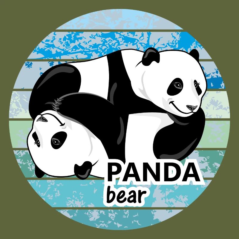 Cute panda bears