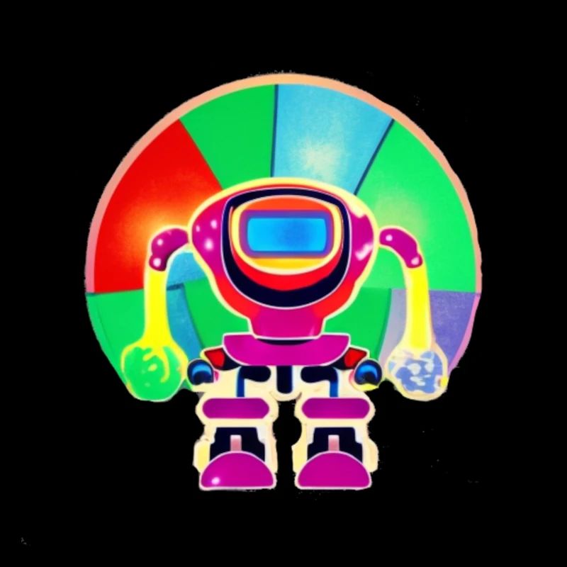 Lustiger Roboter