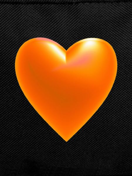 Heart orange gift idea