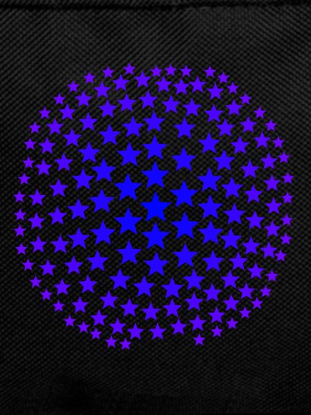 Stars blue purple gift idea