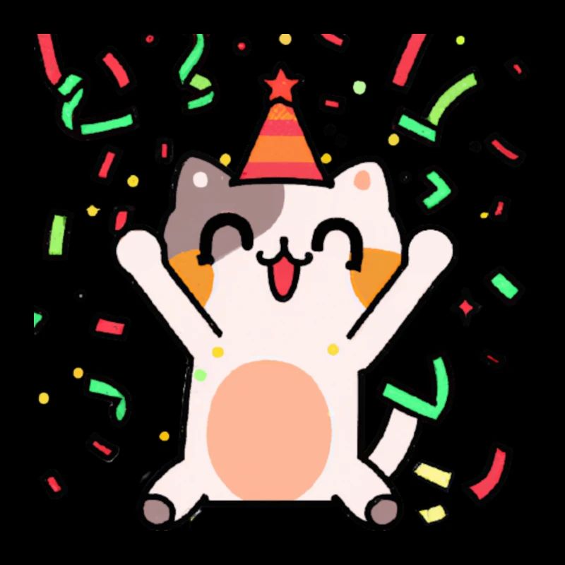 Katze Party Geschenkidee süß niedlich feiern