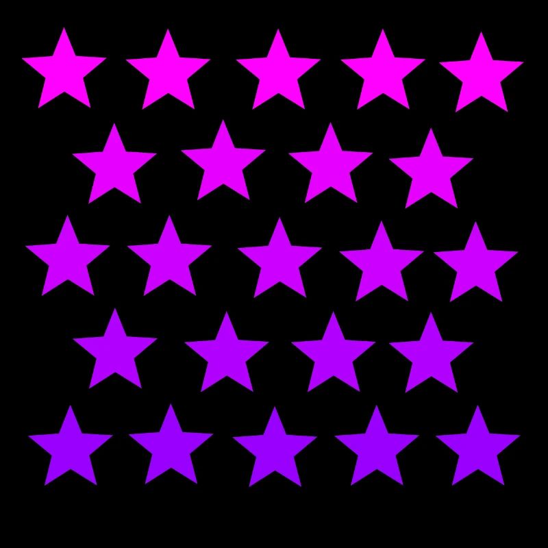 Etoiles rose rose violet violet idée cadeau
