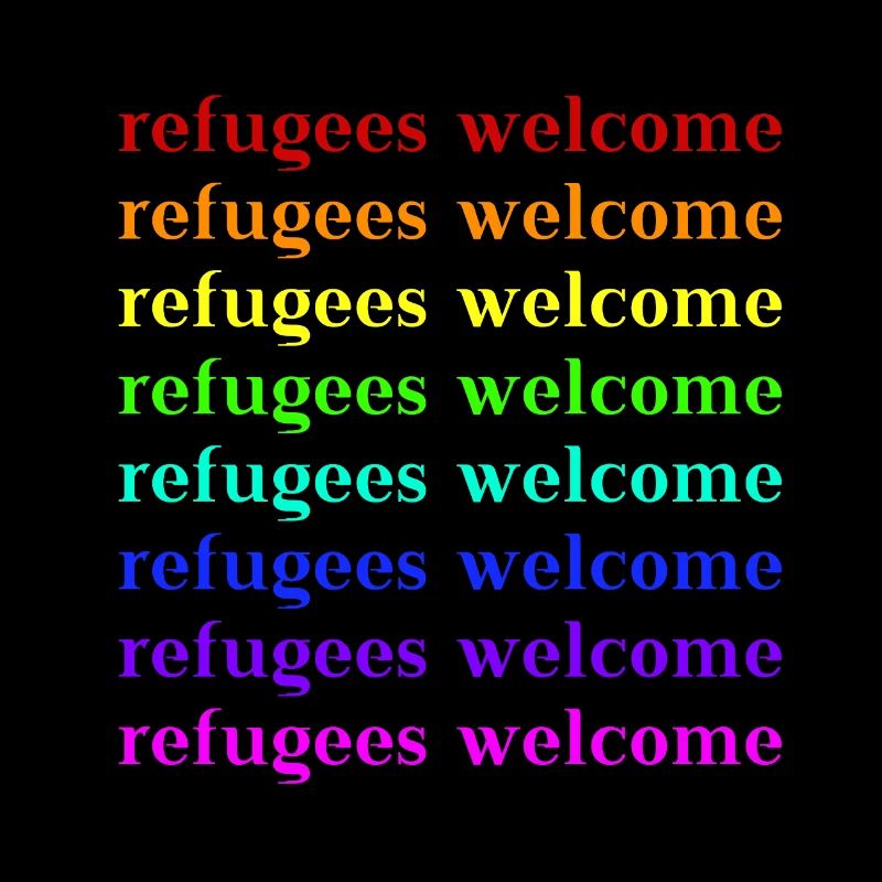 Refugees Welcome Geschenkidee