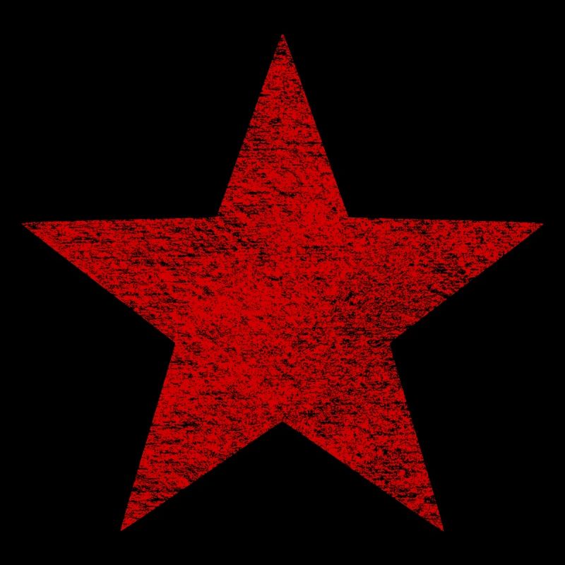 Red Star - Vintage Grunge Structure