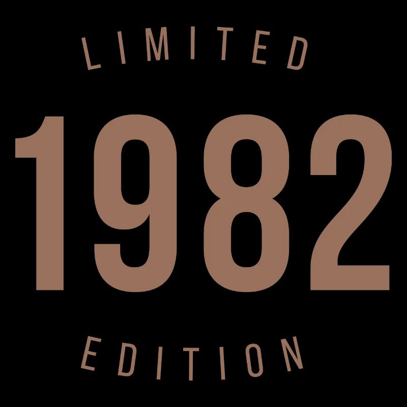 1982 Édition limitée Style rétro Cadeau d’anniversaire
