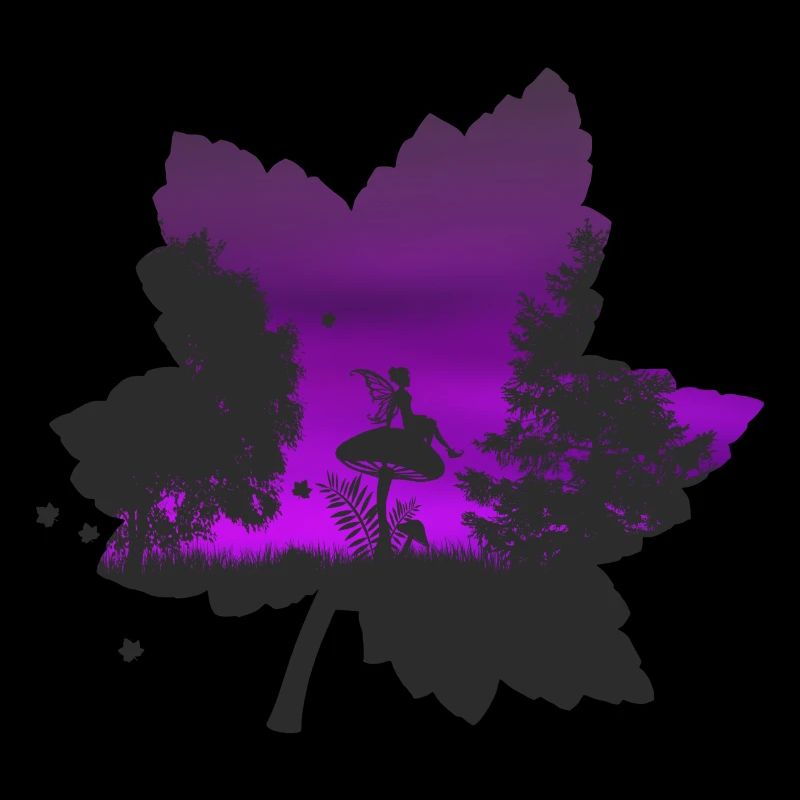 Forest elf purple