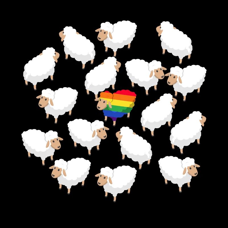 Rainbow Sheep