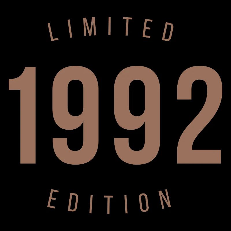 1992 Édition limitée Style rétro Cadeau d’anniversaire