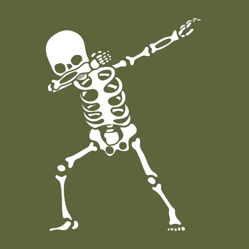 Dab dance - skeleton