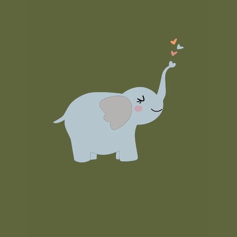 Cute elephant