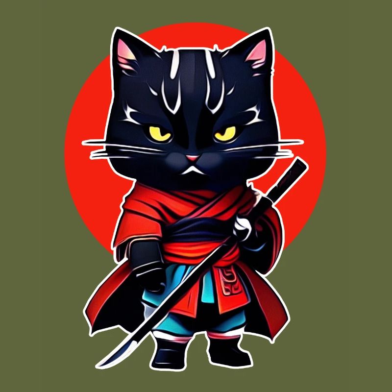 Samurai-Katze