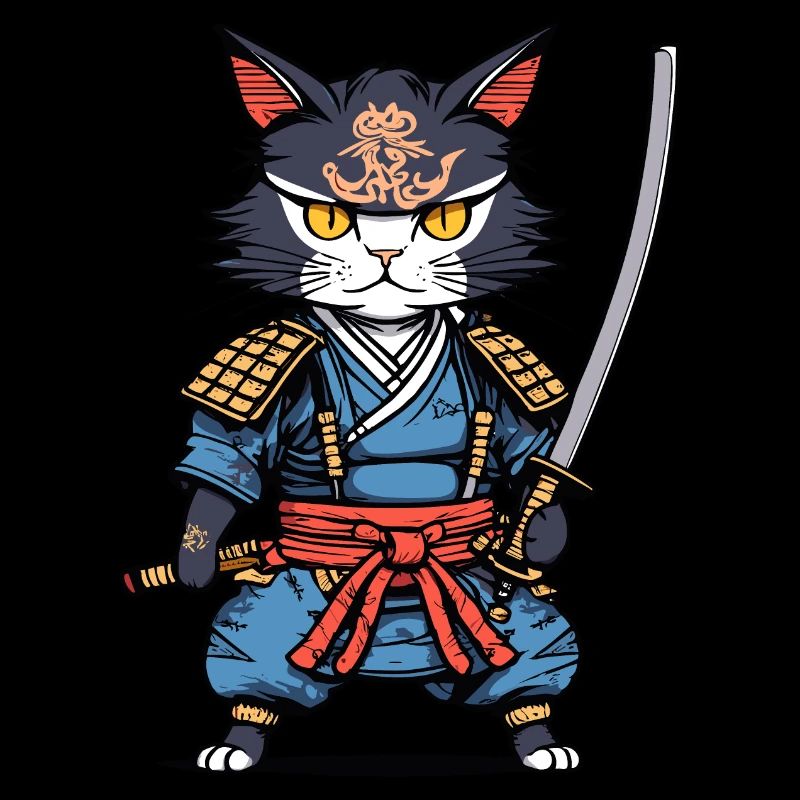 Chat samouraï #22