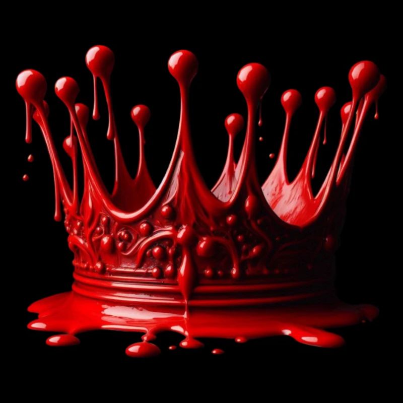 Couronne de cire 👑 à cacheter rouge