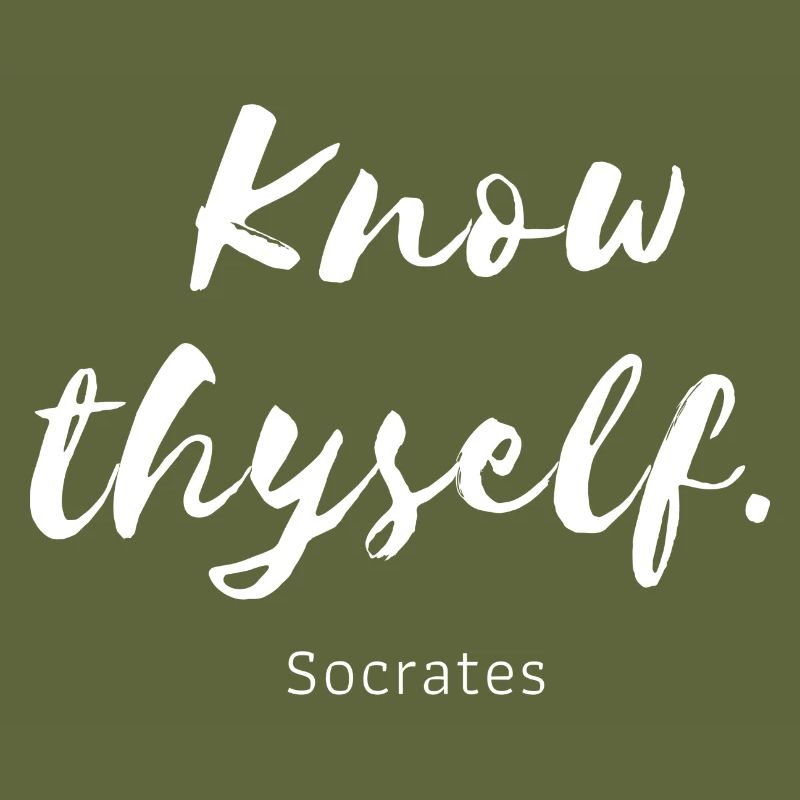 Know thyself Socrates