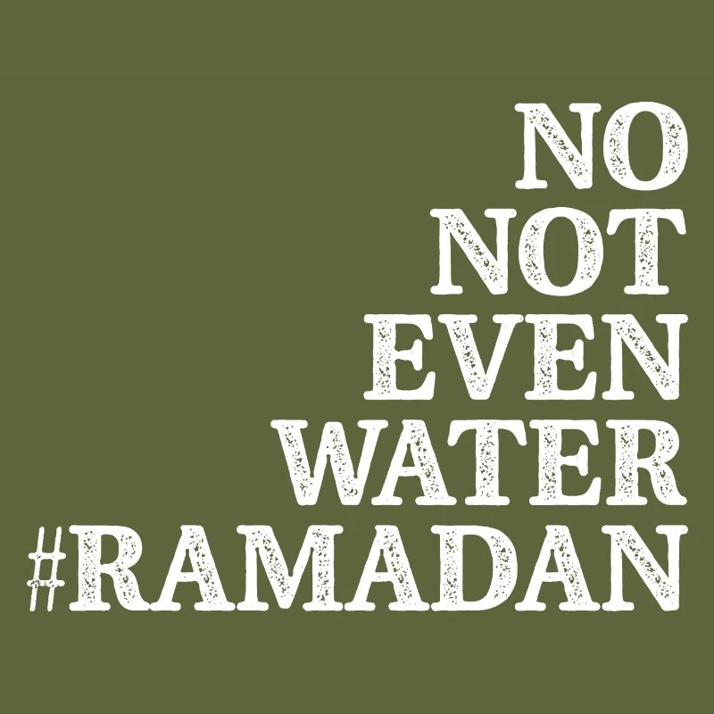 Non même pas d’eau Ramadan