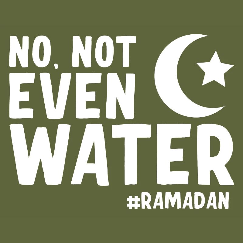 Nein nicht einmal Wasser Ramadan