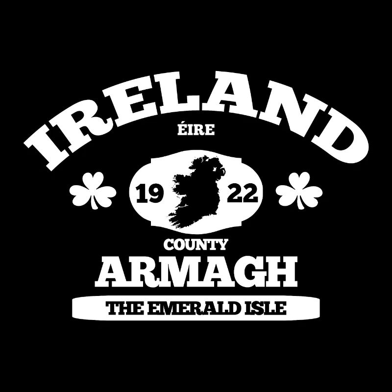 Armagh, Irland. Klassisches irisches Design
