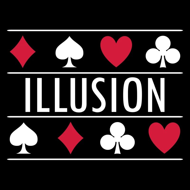 Illusion with map symbols