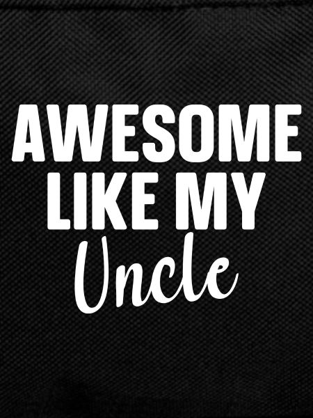 Brilliant as my uncle