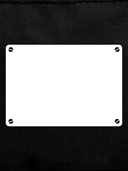 Plate White Shield