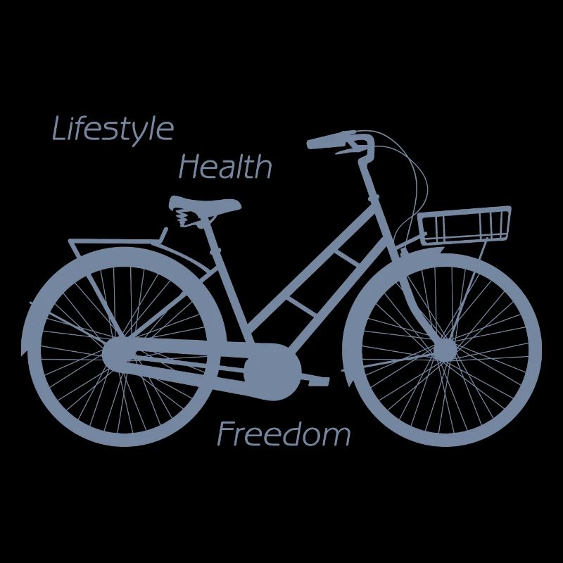 Bicyclette. Mode de vie. Santé. Liberté