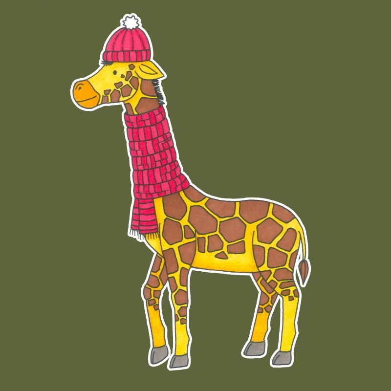 Giraffe Winter