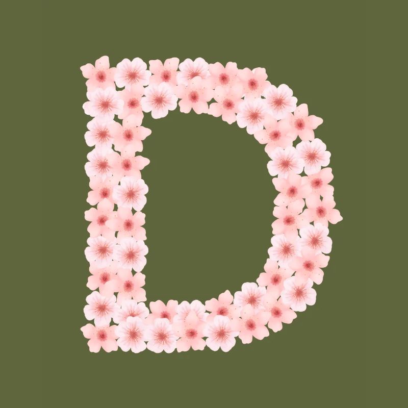 D de fleurs de cerisier