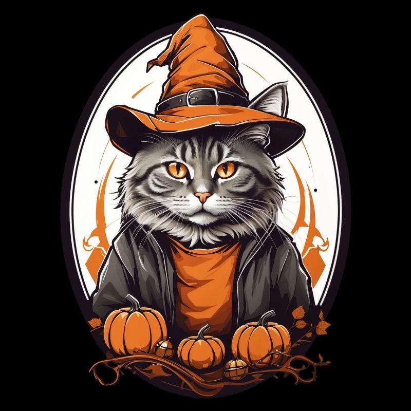 Chat d’Halloween