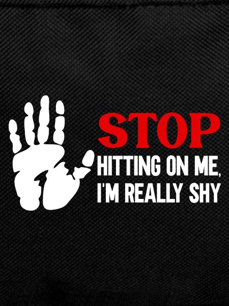 Stop dredging me, I'm shy