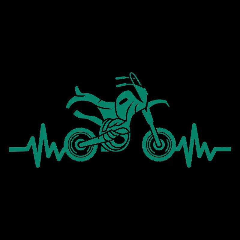Heartbeat Motorcycle - Motorcross