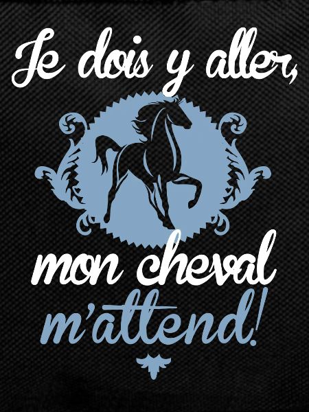 Mon cheval m'attend