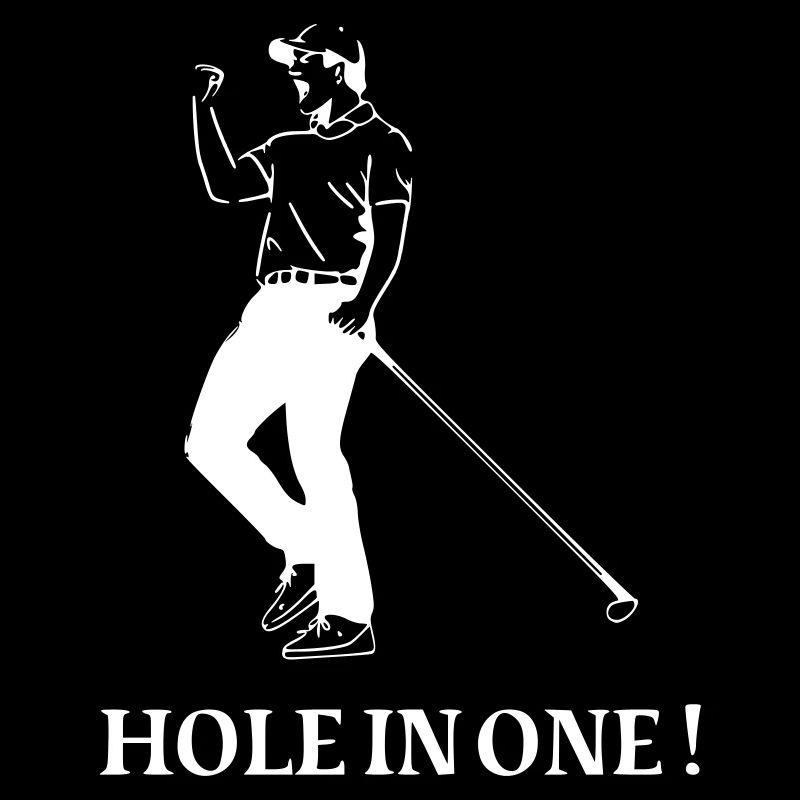 GOLF exults "Hole in one !"