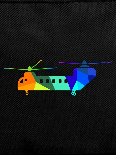 Double Helicopter Rainbow Airplanes