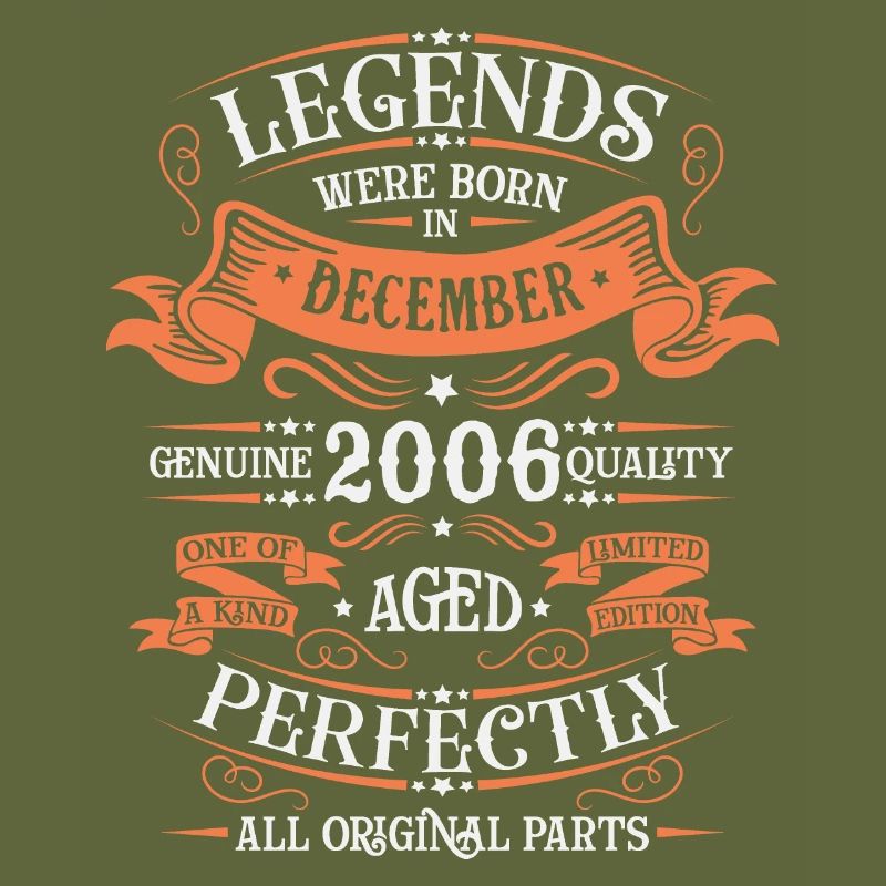 The legends were born in December 2006 gift