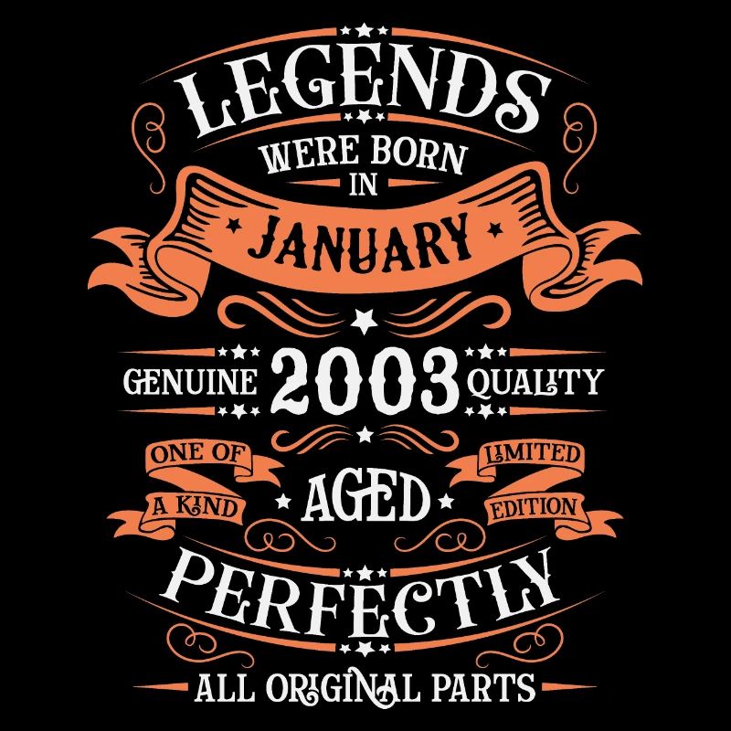 Die Legenden wurden im Januar 2003 Geschenk geboren