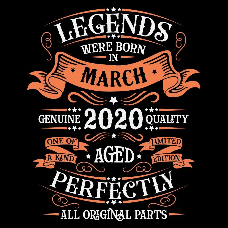 Les Légendes Sont Nées En Mars 2020 Cadeau