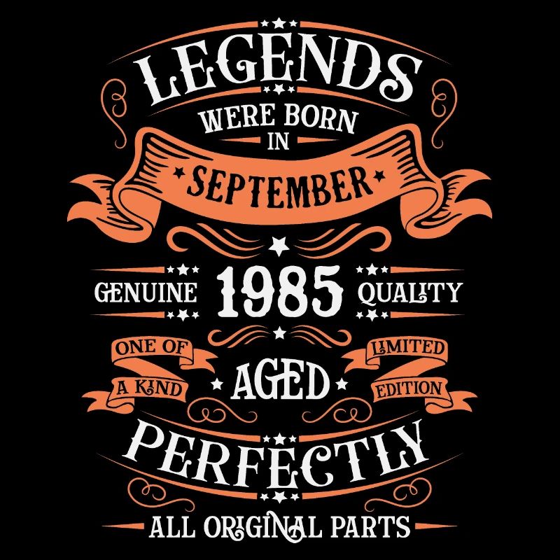 September 1985 Originelle Geschenkidee zum Geburtstag