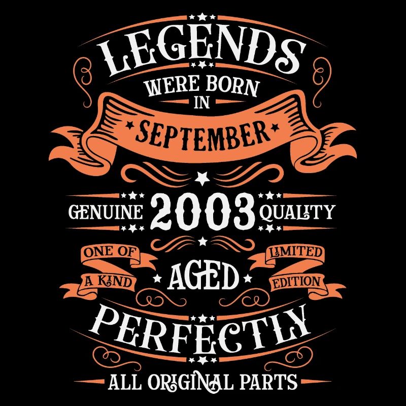 Vintage September 2003 Birthday Gift