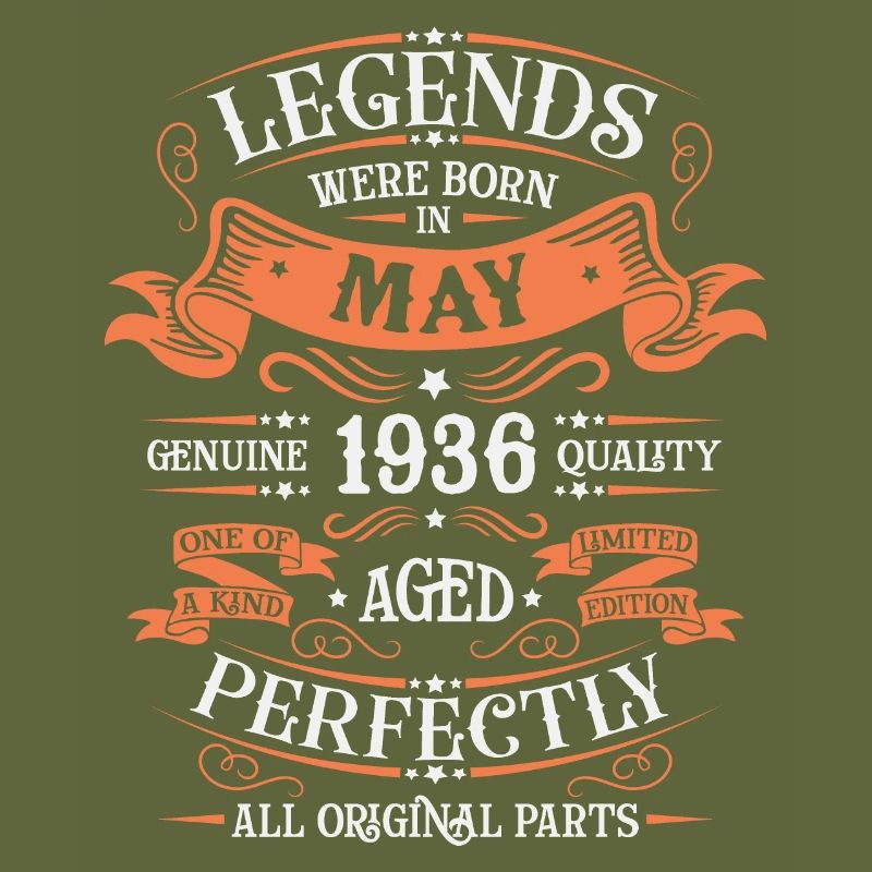 May 1936 Anniversary Vintage Gift
