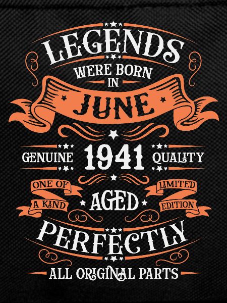 June 1941 Birthday man
