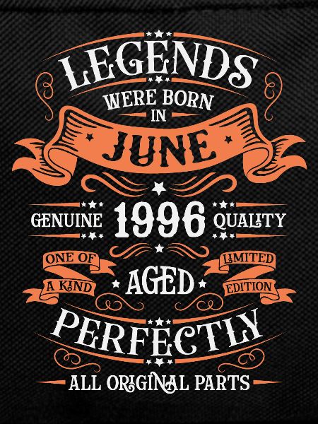 Birth month June 1996